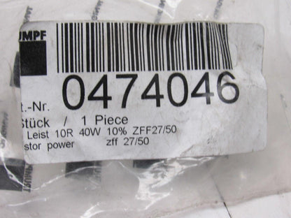 Trumpf 0474046 Power Resistor Lot of 3