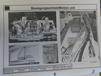 Trumpf L4030 93614-5-233 Rev 5 (JIC) Electrical Schematics Manual Book (English)