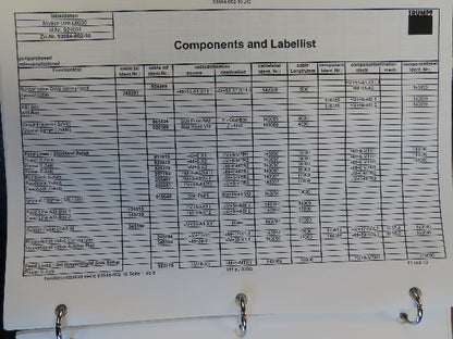 Trumpf L4030 93614-5-233 Rev 5 (JIC) Electrical Schematics Manual Book (English)