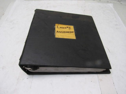 Trumpf L3030/L40360/L6030S JIC Laser Electrical Schematics Manual Book (English)