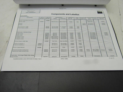 Trumpf L3030/L40360/L6030S JIC Laser Electrical Schematics Manual Book (English)