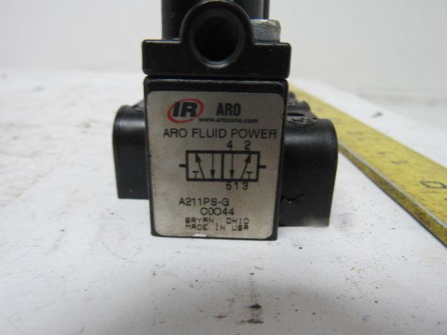 Ingersoll Rand ARO A211PS-G-C0O44 Pneumatic Air Pilot Valve 1-1/8" NPT