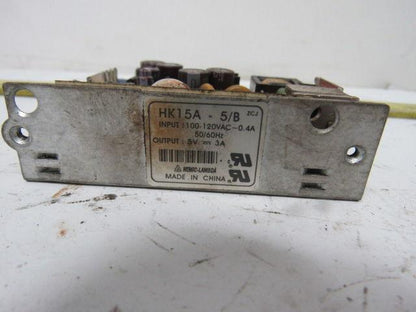 Nemic Lambda HK15A-5/B Power Supply 100-132VAC Input 5V Output