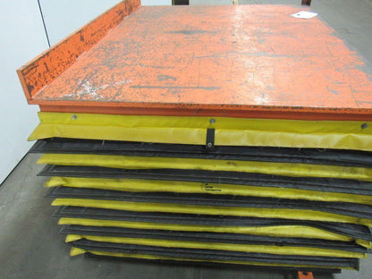 Airfloat 6000Lb Capacity Pneumatic Scissor Lift Table 60"x47" Top 11-36" Travel