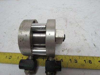 Bimba Flat II Pneumatic Twin Rod Cylinder 1-1/4" Bore X 3/4" Stroke