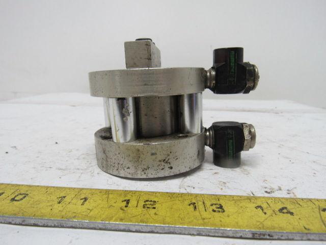Bimba Flat II Pneumatic Twin Rod Cylinder 1-1/4" Bore X 3/4" Stroke