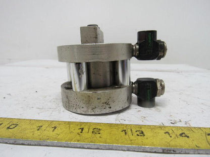 Bimba Flat II Pneumatic Twin Rod Cylinder 1-1/4" Bore X 3/4" Stroke