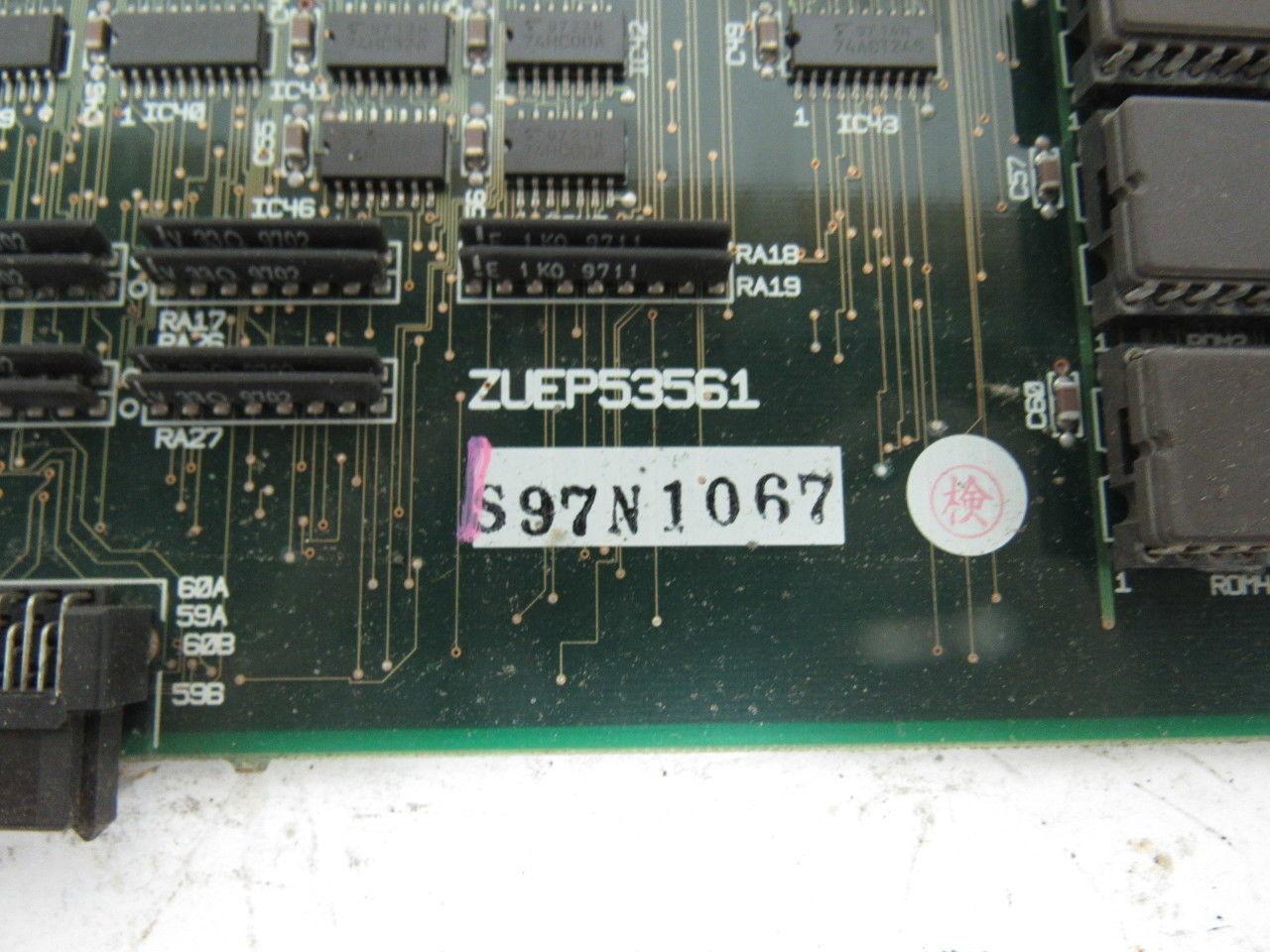 Panasonic ZUEP53561 Circuit Board Card PCB From a AW-005CL Manipulator