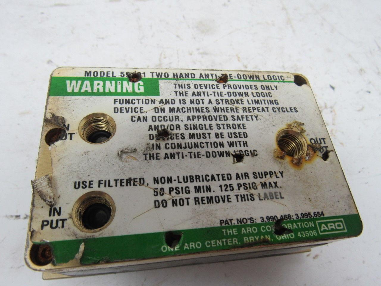 ARO 59191 Two Hand Anti Tie Down logic Block