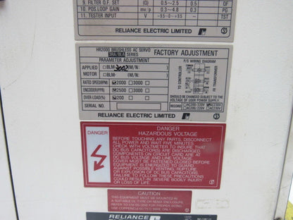 Reliance Electric HR2000/BLA AC Brushless Servo Drive