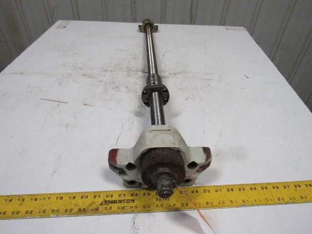 Hurco Z Axis Ball Screw & Nut Assembly From a HAWK40/SSM