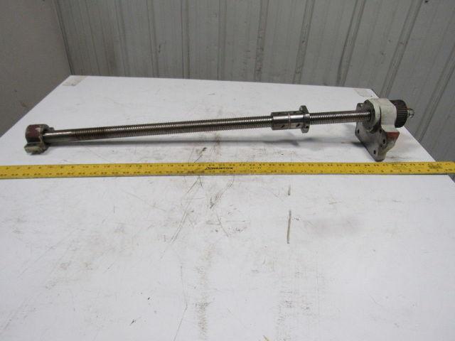 Hurco Z Axis Ball Screw & Nut Assembly From a HAWK40/SSM