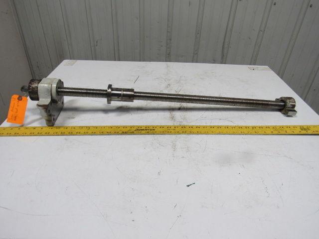 Hurco Z Axis Ball Screw & Nut Assembly From a HAWK40/SSM