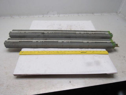 Wago 280 IEC 60947-7-1 IEC 947-7-2 DIN Rail Terminal Block Strip 20A 33.25"OAL