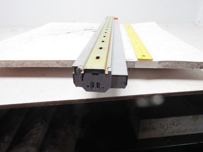 Wago 280 IEC 60947-7-1 IEC 947-7-2 DIN Rail Terminal Block Strip 20A 32" OAL