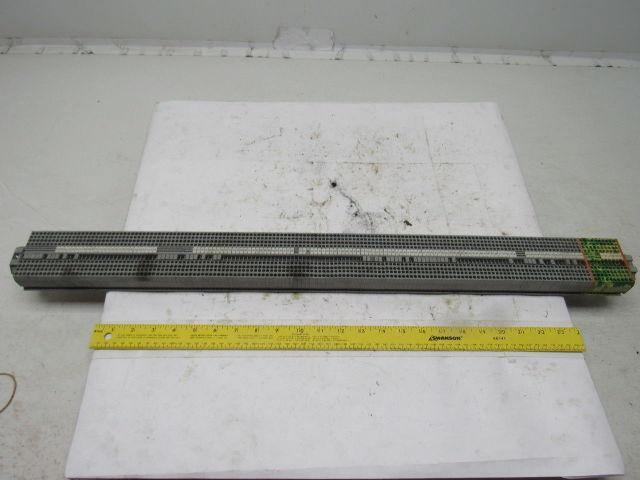Wago 280 IEC 60947-7-1 IEC 947-7-2 DIN Rail Terminal Block Strip 20A 32" OAL
