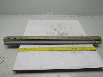 Wago 280 IEC 60947-7-1 IEC 947-7-2 DIN Rail Terminal Block Strip 20A 32" OAL