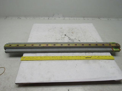 Wago 280 IEC 60947-7-1 IEC 947-7-2 DIN Rail Terminal Block Strip 20A 32" OAL