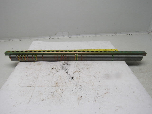 Wago 280 IEC 60947-7-1 DIN Rail Terminal Block Strip 20A 31-3/4"OAL