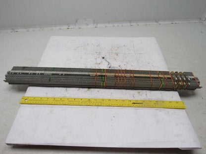 Wago 280 IEC 60947-7-1 DIN Rail Terminal Block Strip 20A 31-3/4"OAL