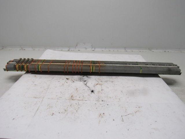 Wago 280 IEC 60947-7-1 DIN Rail Terminal Block Strip 20A 31-3/4"OAL