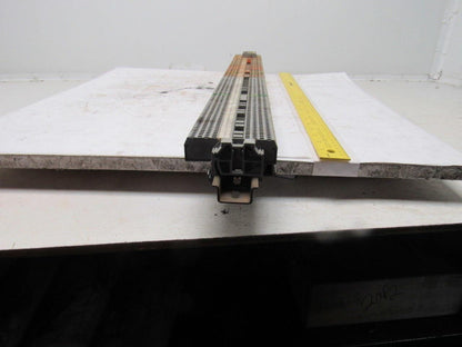 Wago 280 IEC 60947-7-1 DIN Rail Terminal Block Strip 20A 31-3/4"OAL
