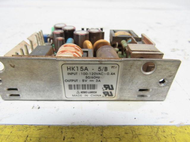 Nermic Lambda HK15A -5/B Power Supply 100-200V Input 5V-3A Out put