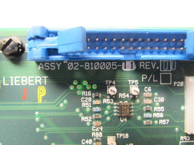 Liebert 02-810005-11 Rev 00 Circuit Board PCB Card Module
