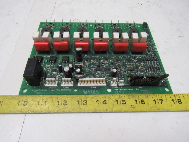 Liebert 02-810004-11 Rev 02 Bypass Static Switch Drivers Circuit Board PCB