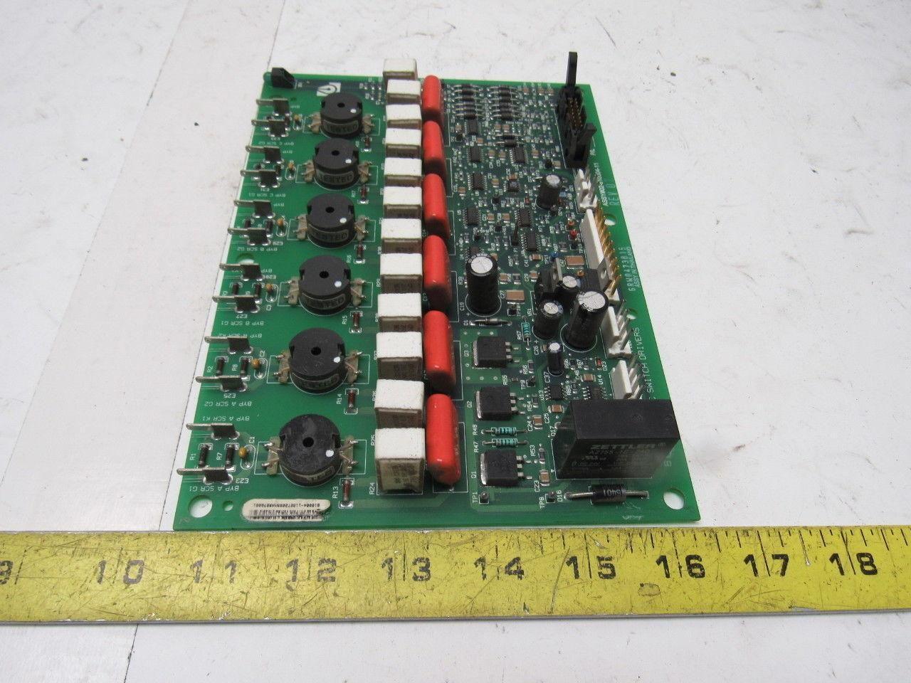 Liebert 02-810004-11 Rev 02 Bypass Static Switch Drivers Circuit Board PCB