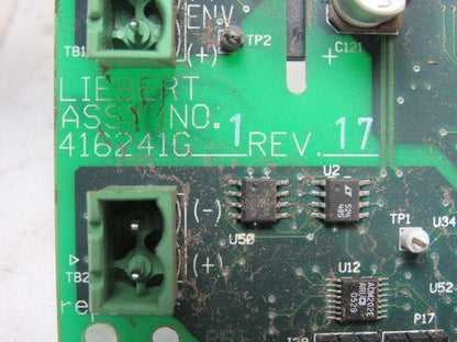 Liebert 416241G1 Rev 17 Circuit Board PCB Card Module