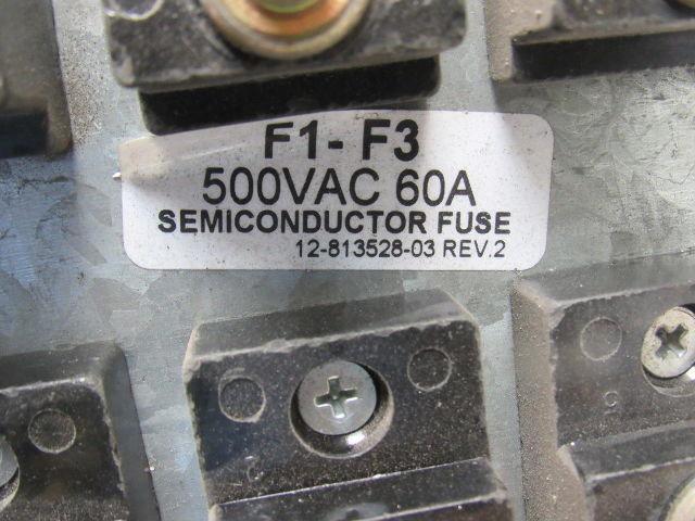 12-813528-03 Rev. 2 Semiconductor Fuse Holder/Block 500VAC 60 Amp