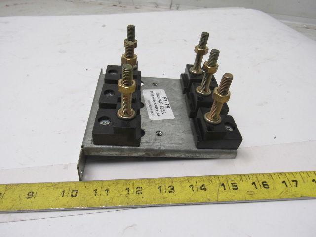 12-813528-08 Rev. 2 Semiconductor Fuse Holder/Block 500VAC 125 Amp