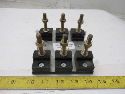 12-813528-08 Rev. 2 Semiconductor Fuse Holder/Block 500VAC 125 Amp