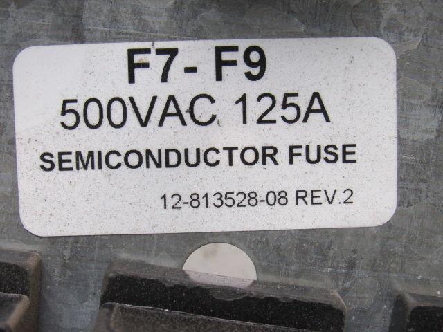 12-813528-08 Rev. 2 Semiconductor Fuse Holder/Block 500VAC 125 Amp