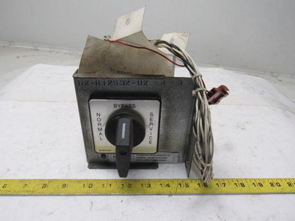 Salzer S608LUS3739-01GA Rotary Cam By-Pass Switch Manual Motor Control