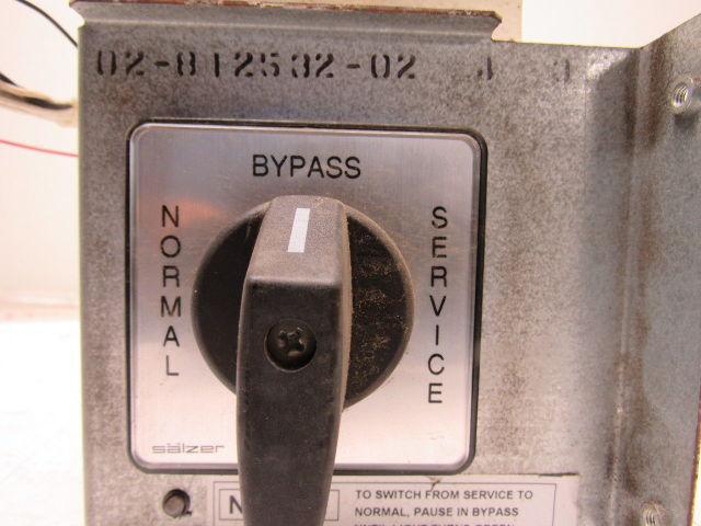 Salzer S608LUS3739-01GA Rotary Cam By-Pass Switch Manual Motor Control