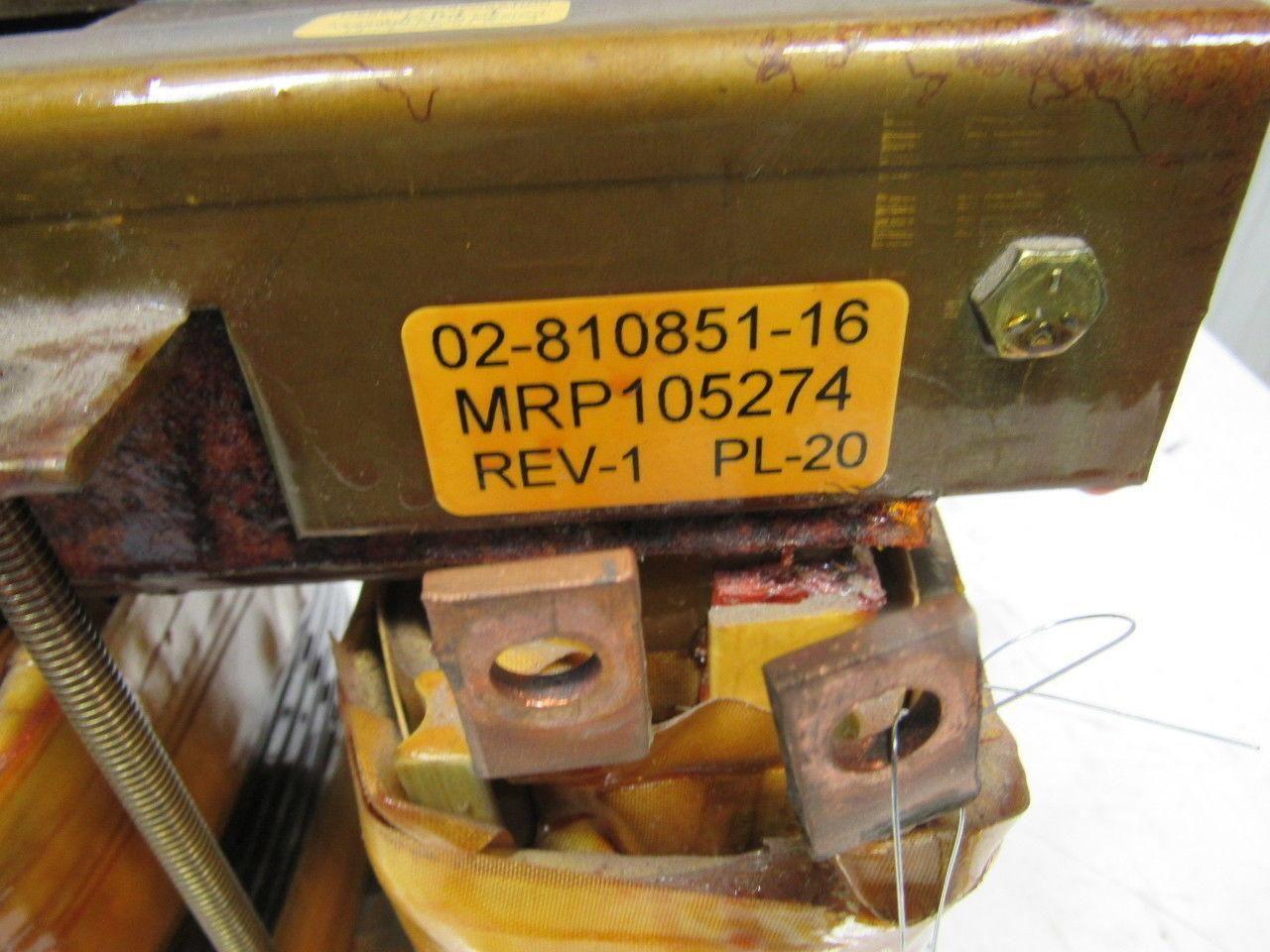 Liebert EM-1 12-794446 Rev 4 02-810851-16 MPR105274 Rev-1 PL20 Transformer