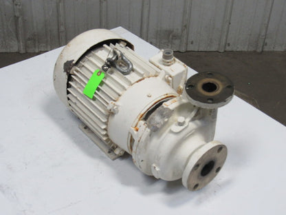 Dietz Ampco 7.5Hp 3450RPM 220/440V 3Ph 2" x 1-1/2" ZC2 Flange Centrifugal Pump