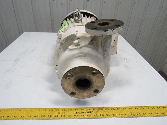Dietz Ampco 7.5Hp 3450RPM 220/440V 3Ph 2" x 1-1/2" ZC2 Flange Centrifugal Pump