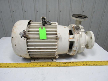 Dietz Ampco 7.5Hp 3450RPM 220/440V 3Ph 2" x 1-1/2" ZC2 Flange Centrifugal Pump