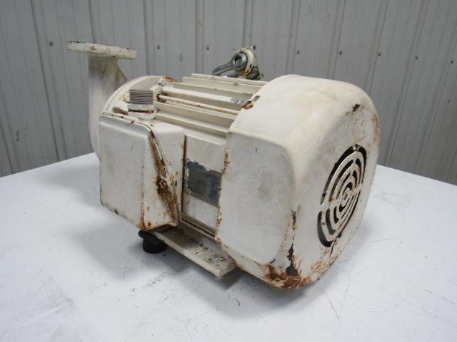 Dietz Ampco 7.5Hp 3450RPM 220/440V 3Ph 2" x 1-1/2" ZC2 Flange Centrifugal Pump