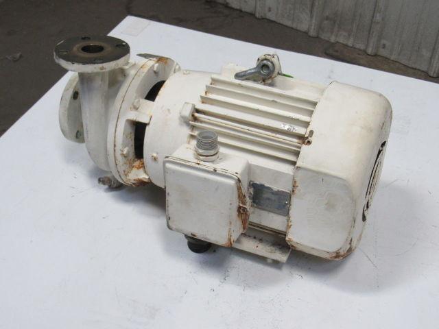 Dietz Ampco 7.5Hp 3450RPM 220/440V 3Ph 2" x 1-1/2" ZC2 Flange Centrifugal Pump