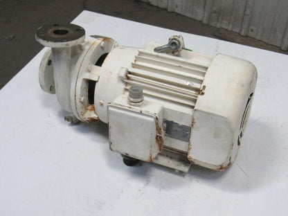 Dietz Ampco 7.5Hp 3450RPM 220/440V 3Ph 2" x 1-1/2" ZC2 Flange Centrifugal Pump