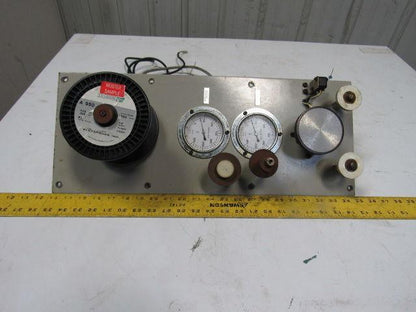 Mitsubishi DWC-80 Up Down Pressure Gauge Wire Spool For Wire EDM Machine