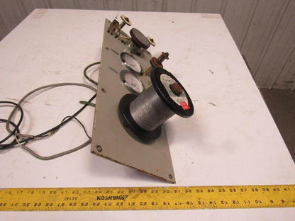 Mitsubishi DWC-80 Up Down Pressure Gauge Wire Spool For Wire EDM Machine