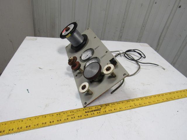 Mitsubishi DWC-80 Up Down Pressure Gauge Wire Spool For Wire EDM Machine