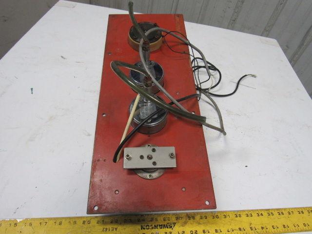 Mitsubishi DWC-80 Up Down Pressure Gauge Wire Spool For Wire EDM Machine