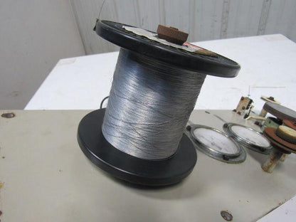 Mitsubishi DWC-80 Up Down Pressure Gauge Wire Spool For Wire EDM Machine