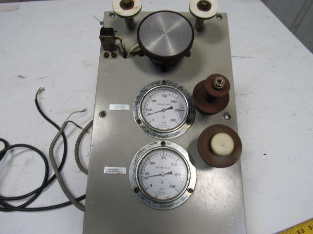 Mitsubishi DWC-80 Up Down Pressure Gauge Wire Spool For Wire EDM Machine